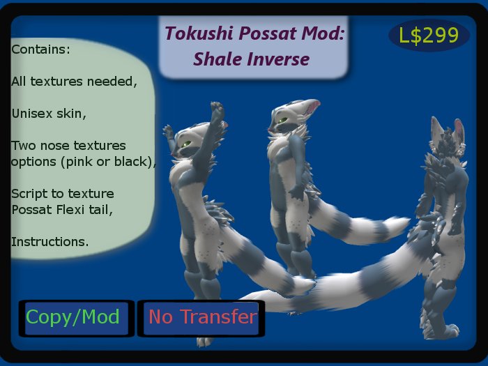 Shale and White Possat, mod (boxed)