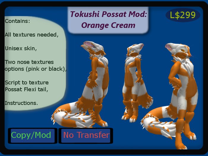 Orange Cream Possat, mod (boxed)