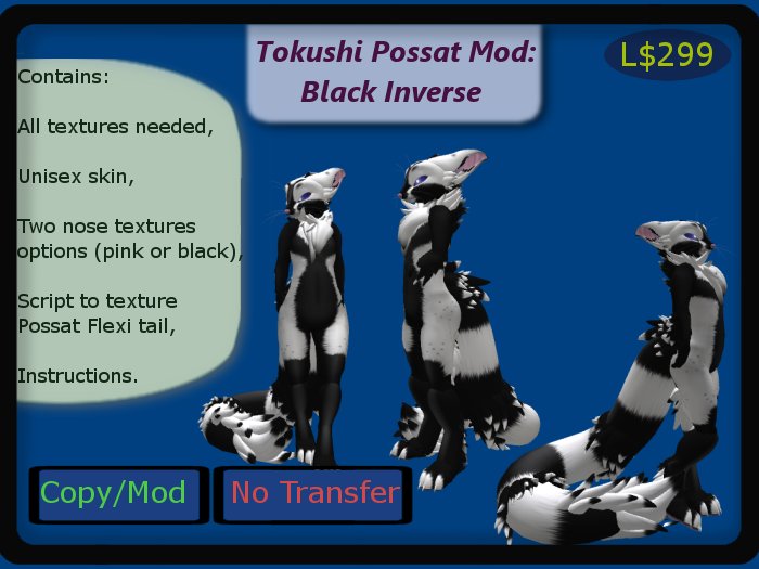 Black and White Possat, mod (boxed)