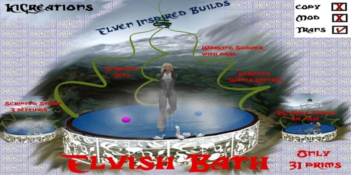 Elven Bath W/shower Box