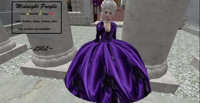 Purple Midnight Gown