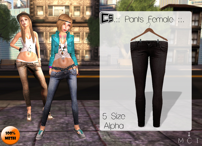 .:: Pants Female ::..:: Color: Red Dark ::.