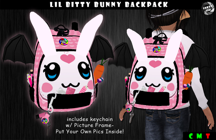 [S.K.] Lil Bitty Bunny Backpack