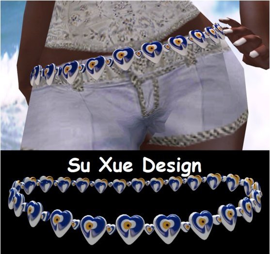 ! " Su Xue " Turk Nazar Belt Resize