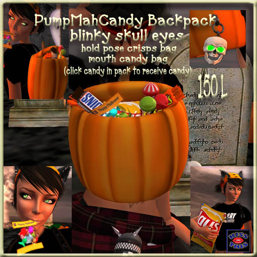 <Kiss This!> PumpMahCandy Backpack