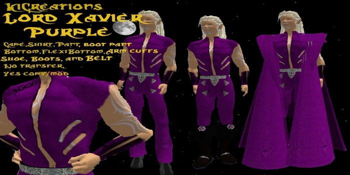 Lord Xavier purple box