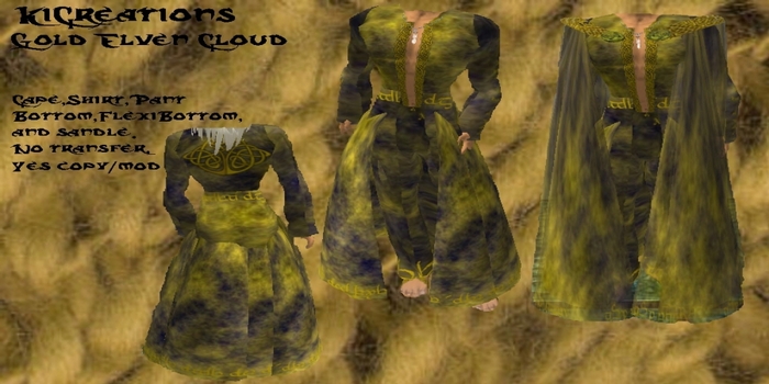 Gold ElvenCLoud Box - glen
