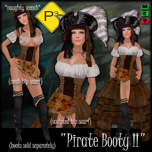 <P3> Pirate Booty II - Brown