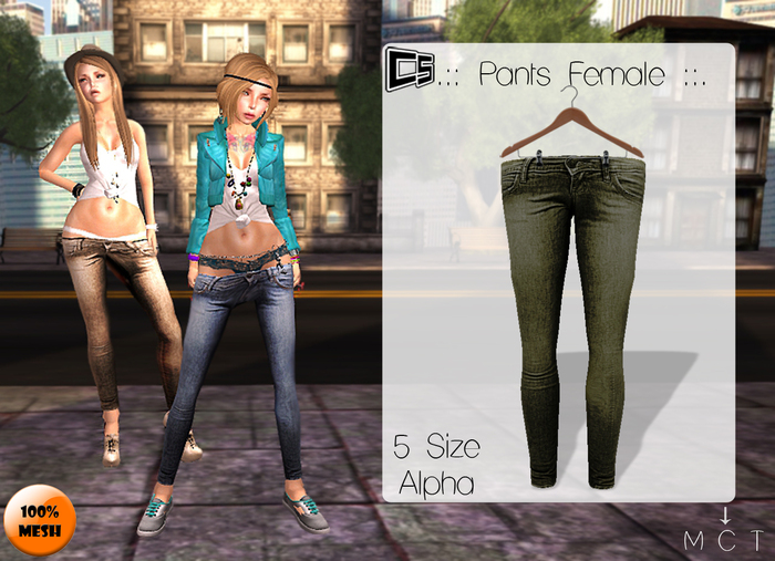 .:: Pants Female ::..:: Color: Yellow light ::.