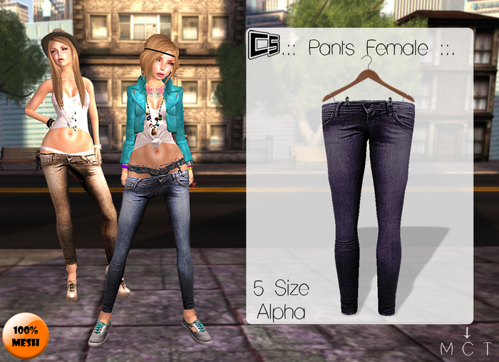 .:: Pants Female ::..:: Color: Violet Ligth ::.