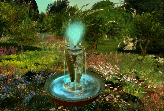 Bronze Gemini Fountain