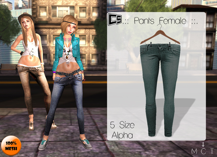 .:: Pants Female ::..:: Color: Green ::.