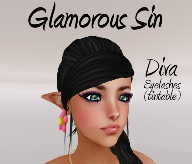 Glamorous Sin - Eyelashes petite - Diva (tintable)