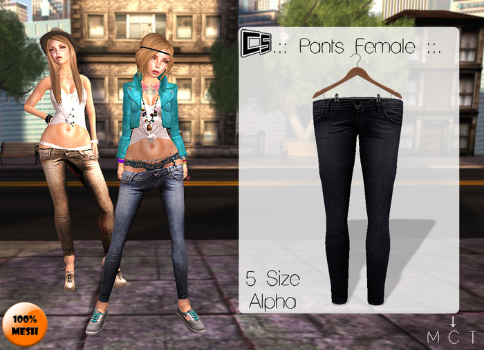 .:: Pants Female ::..:: Color: Blue Dark ::.