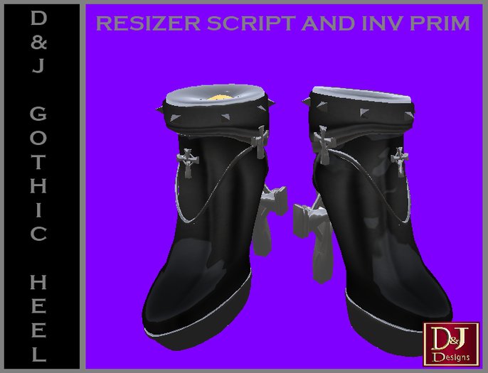 D&J Gothic Heels (boxed)