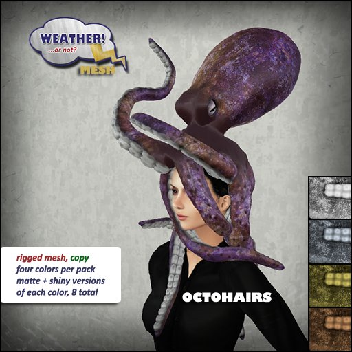 Octohairs - full metallic pack