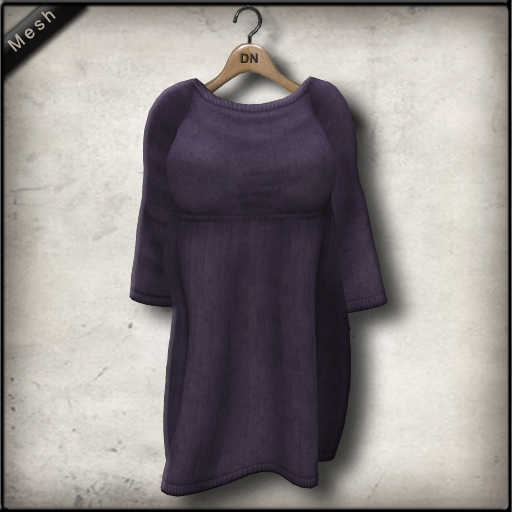 DN Mesh Oversized Shirt - Purple