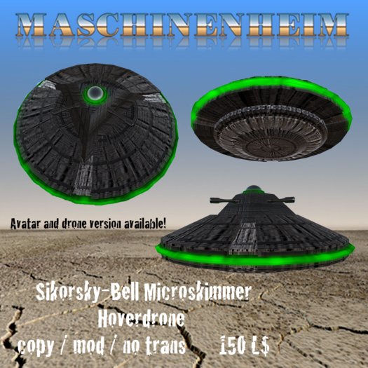 Sikorsky-Bell Microskimmer DRONE