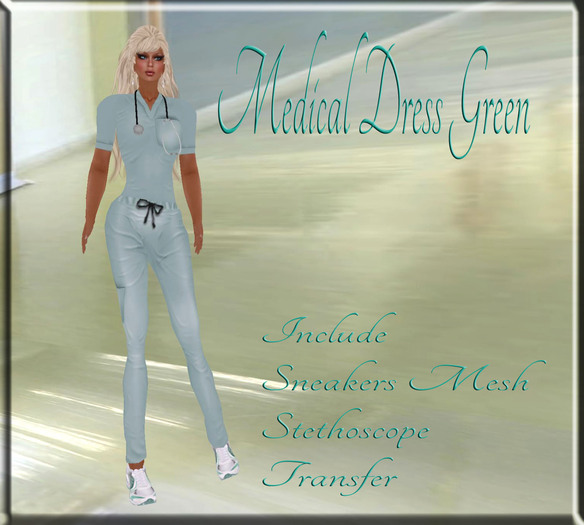 LSR - Medical Dress Green