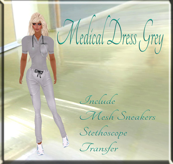 LSR - Medical Dress Grey