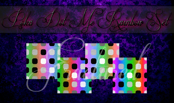 Fractured Poka Dot Me Texture Set