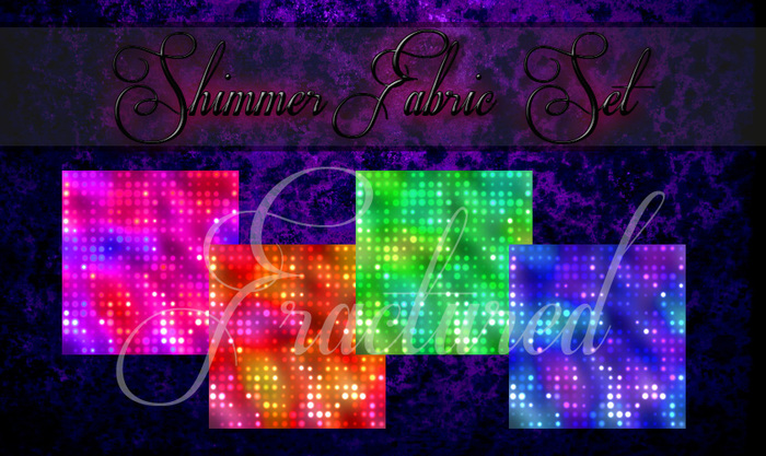 Fractured Shimmer Fabric Texture Set