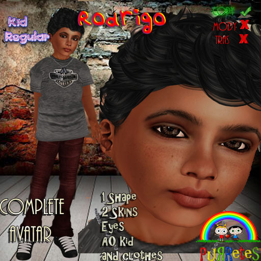 *-*Purretes*-* - Child Complete Avatar Rodrigo -KID