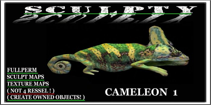 SCULPTY CAMELEON 1 BOXED
