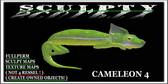 SCULPTY CAMELEON 4 BOXED
