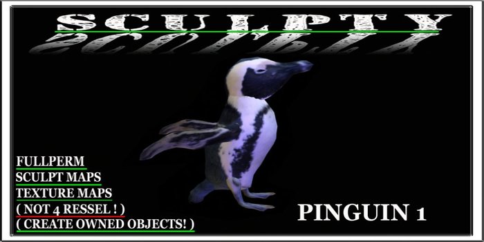 SCULPTY PINGUIN 1 BOXED