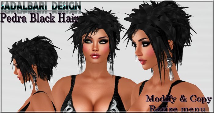 Pedra Black hair/Short/Female