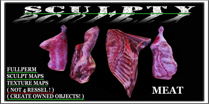 SCULPTY MEAT BOXED