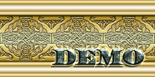 Celtic Gold Trim - Falconvale Designs (Custom Texture)