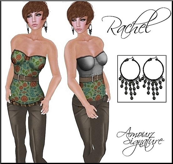 Amour Signature - Rachel Outfit - Blue/Flower