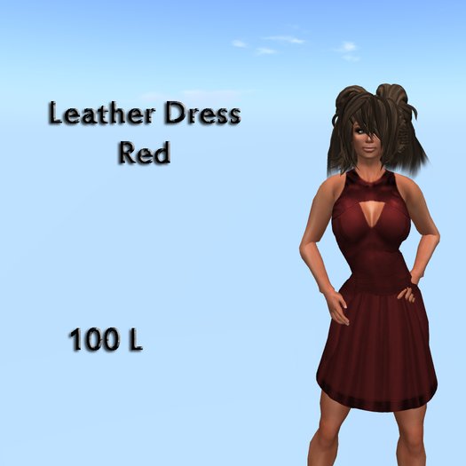 *IRI* Leather Dress Red [boxed]