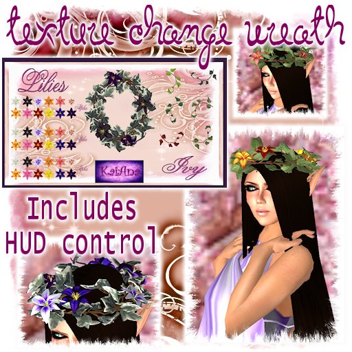 Texture-Change Head Wreath