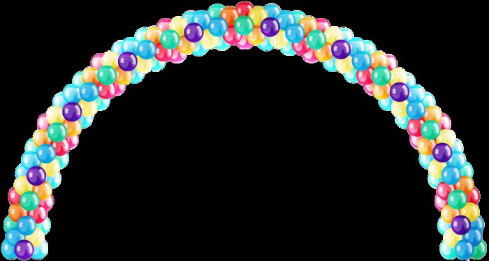 Arches Balloons for birthday parties Collor