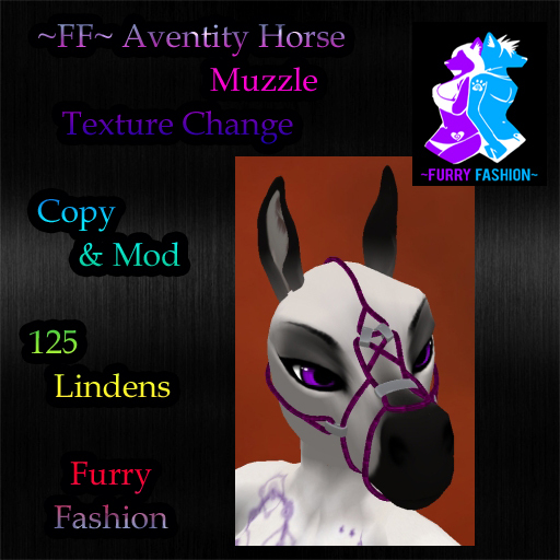 ~FF~ Aventity Horse Muzzle (Texture Change)