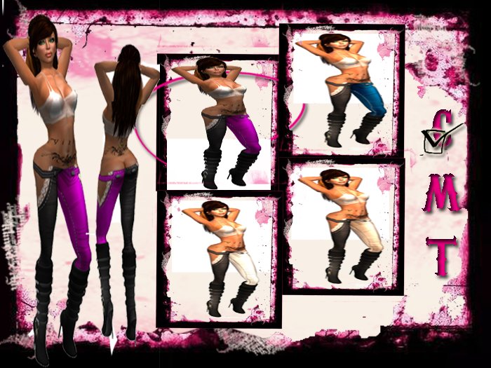 ::Sweet Intoxication:: Sweet Sin - Black/Pink Outfit