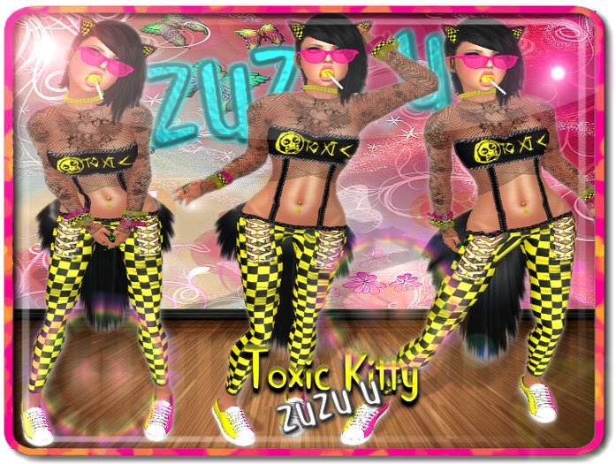 !...:::ZUZU~U::...! ~Toxic Kitty~ Yellow
