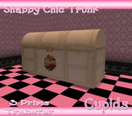 *Cupids* Shabby Chic Trunk Victorian Roses 