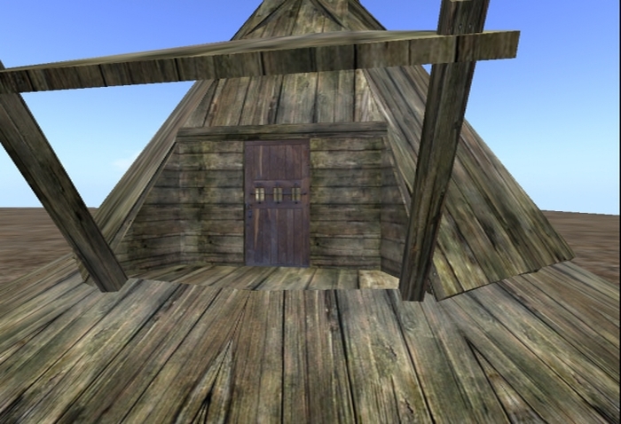 WOODEN HOUSE-ROUND-1