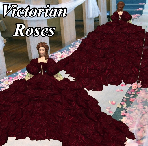 Victorian Roses Gown