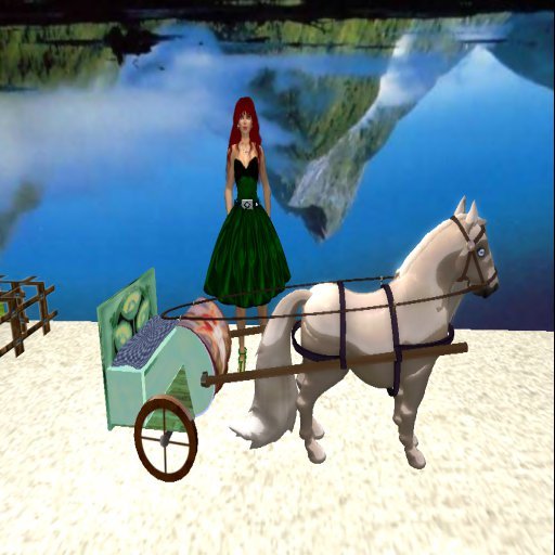 Petite Avatar Pony Cart