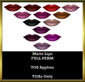 Matte Lip Templates