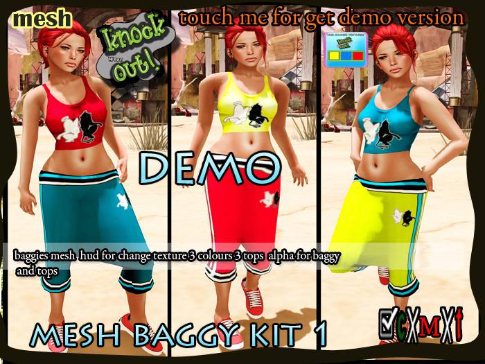 ..::Knockout!..:: baggys kit 1 MESH DEMO