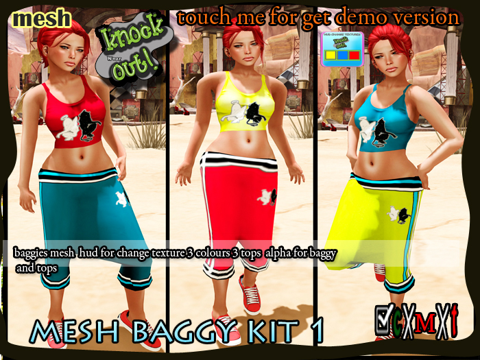 ..::Knockout!..:: baggys kit 1 MESH 