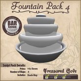 -TC- Fountain Pack 4 Clearance Priced
