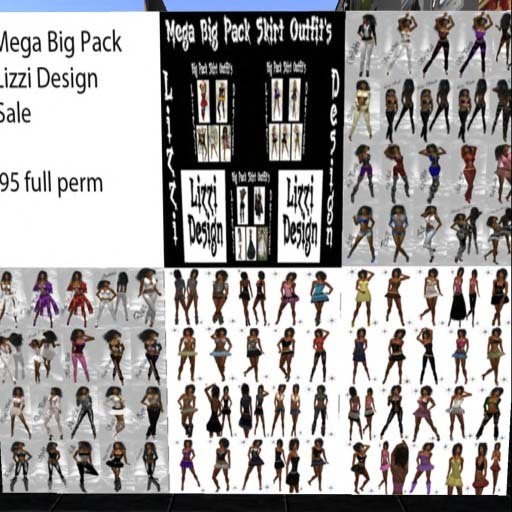 95 FULL PERM LADIES OUTFITS 400L