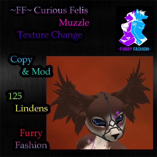 ~FF~ Curious Felis Muzzle (Texture Change)